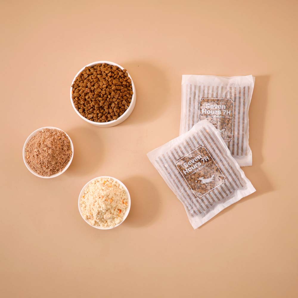 펫라벨 세븐아워 강아지 사료 2kg (200g x 10ea) (시니어 / 어덜트)