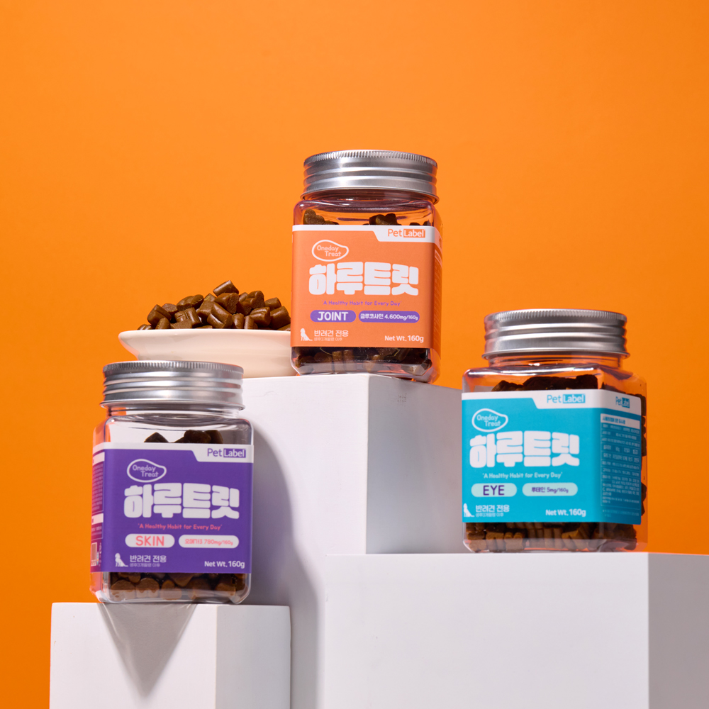펫라벨 하루트릿 160g (관절 / 눈 / 피부)