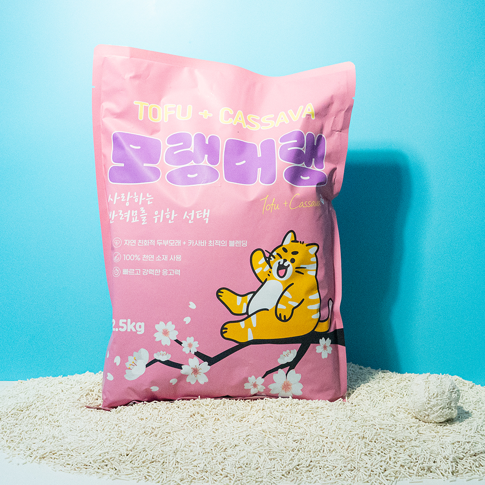 펫라벨 모랭머랭 두부 + 카사바 15kg (2.5kg x 6ea)
