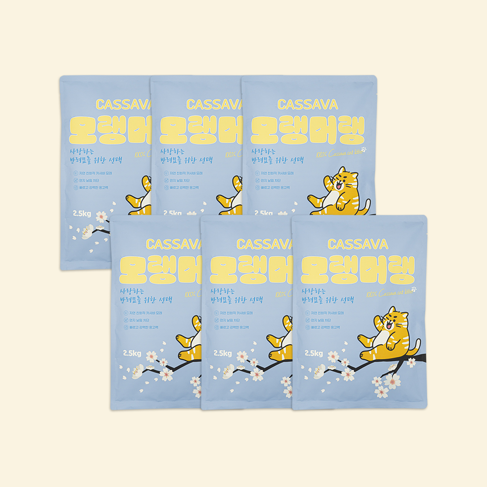 펫라벨 모랭머랭 카사바 15kg (2.5kg x 6ea)